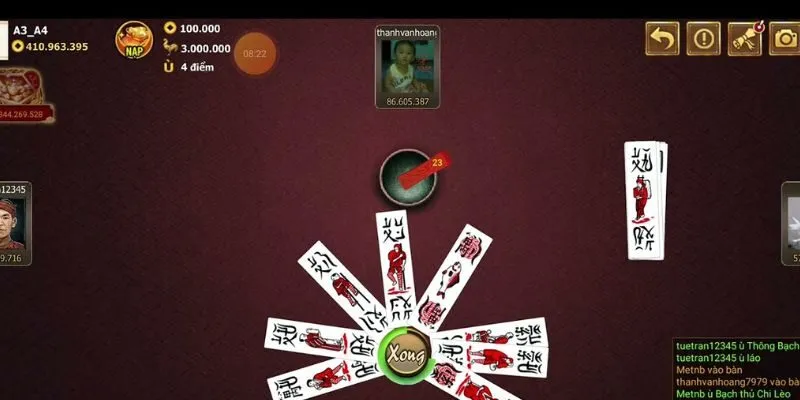 Các chiến thuật chơi bài chắn Vvvwin hiệu quả